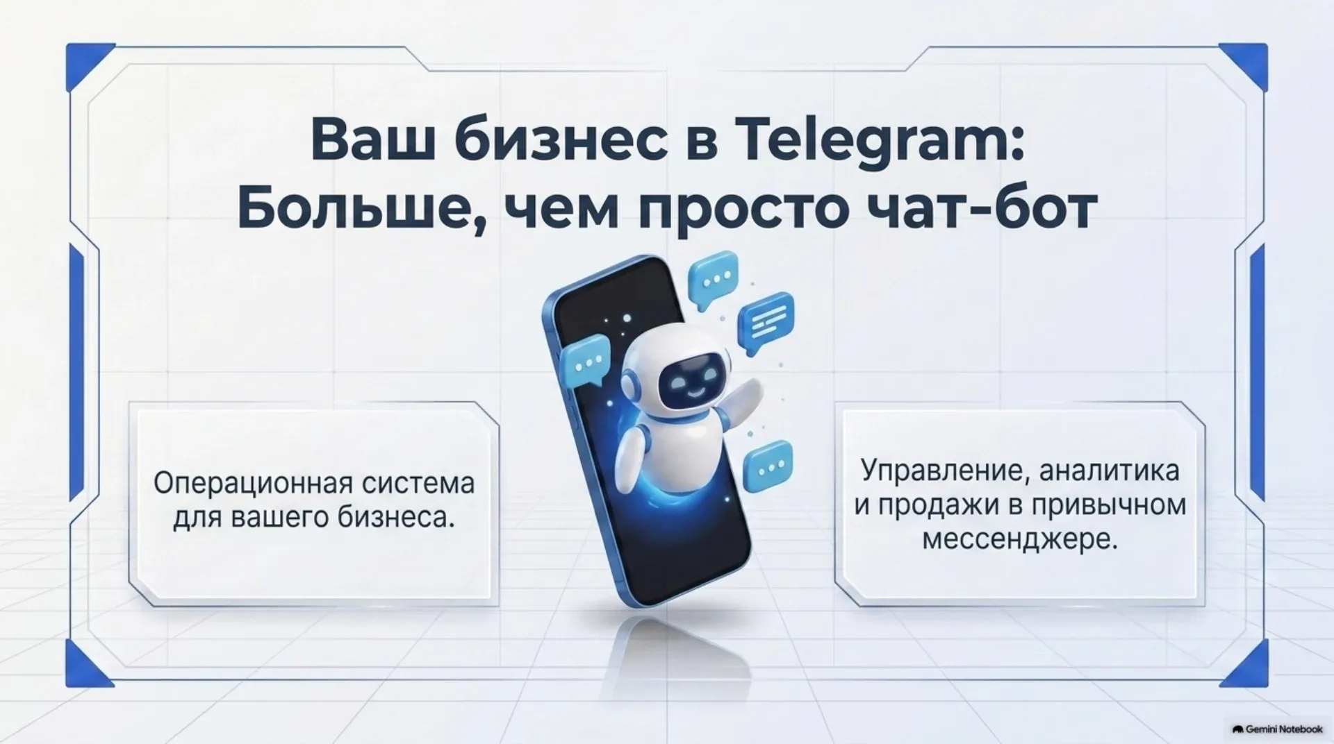 Бизнес-экосистема в Telegram: больше, чем чат-бот